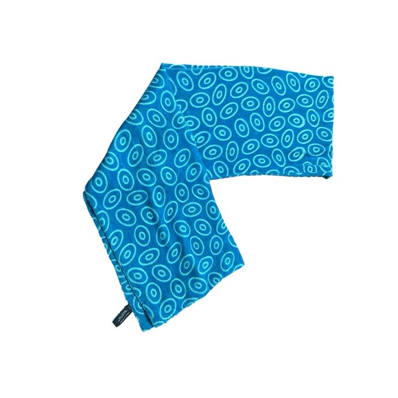 Shihreen Velvet Scarf Teal 56"x8" - Picture 1 of 4